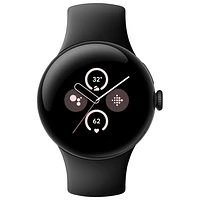 Koodo Google Pixel Watch 2 40mm LTE Black Aluminum Case with Black Active Band - Monthly Tab Payment