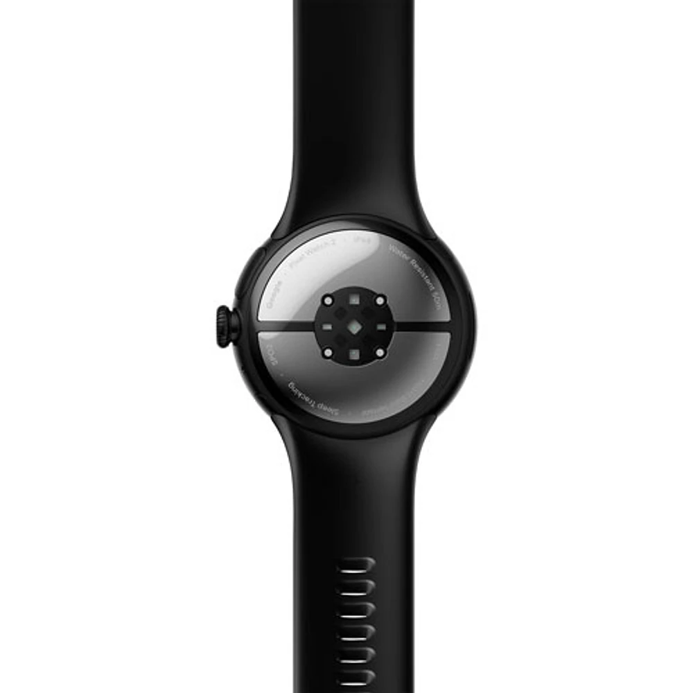 Koodo Google Pixel Watch 2 40mm LTE Black Aluminum Case with Black Active Band - Monthly Tab Payment