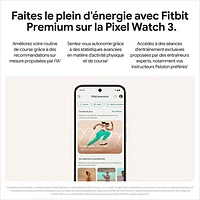 Koodo - Pixel Watch 3 LTE de 45 mm de Google avec boîtier en aluminium vert lichen mat et bracelet sport vert lichen - Paiement Balance mensuel
