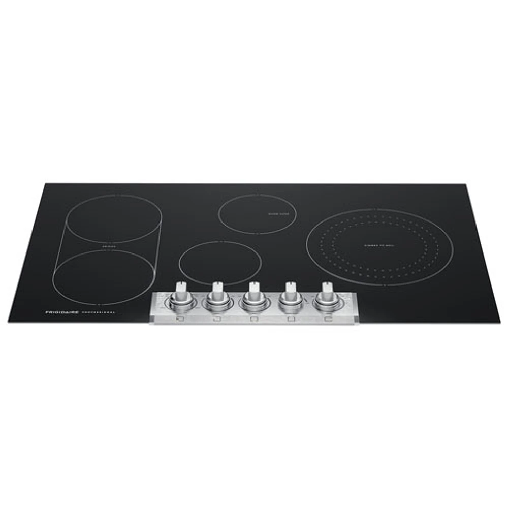 Frigidaire Professional 36" 5-Element Electric Cooktop (PCCE3680AF) - Smudge-Proof Stainless Steel