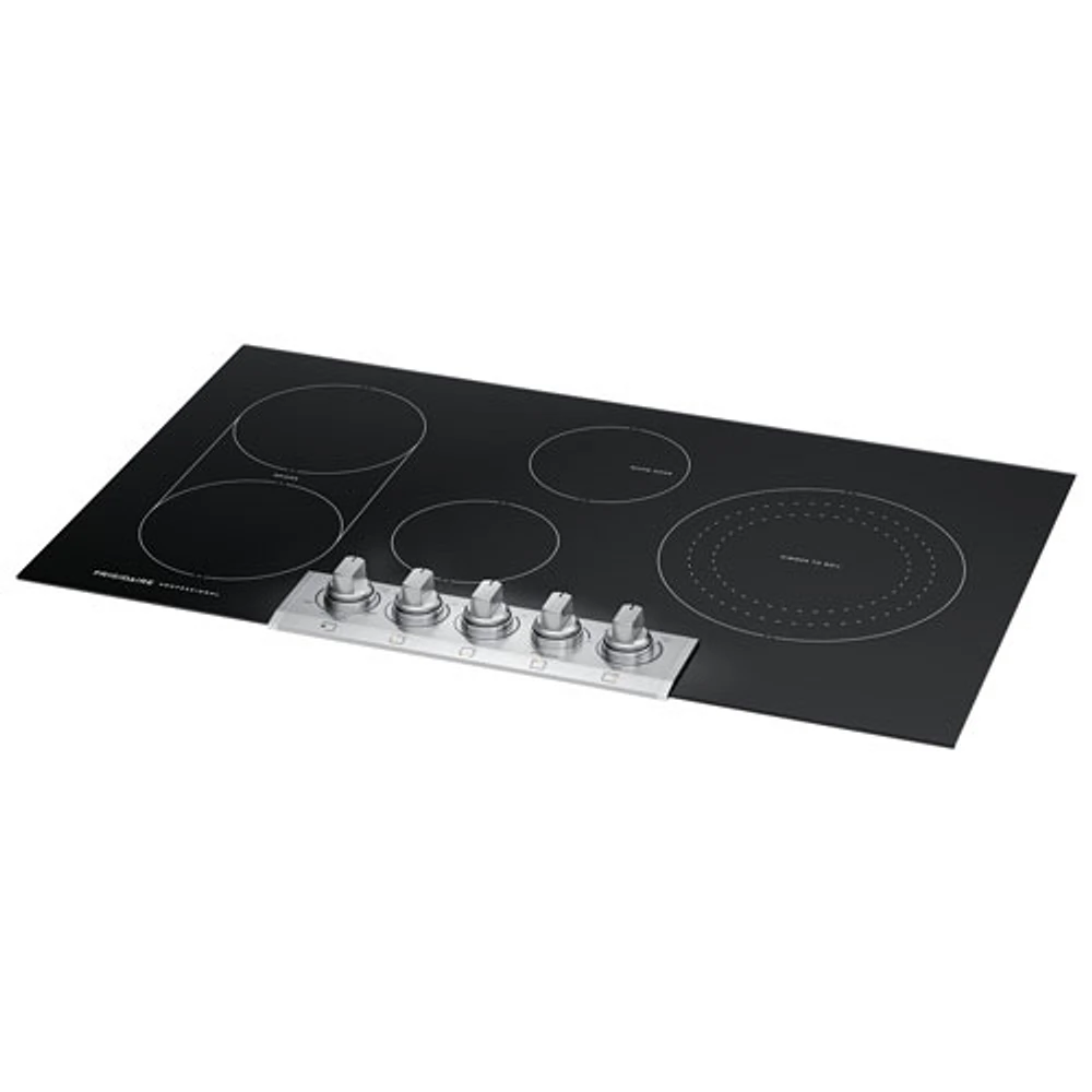 Frigidaire Professional 36" 5-Element Electric Cooktop (PCCE3680AF) - Smudge-Proof Stainless Steel