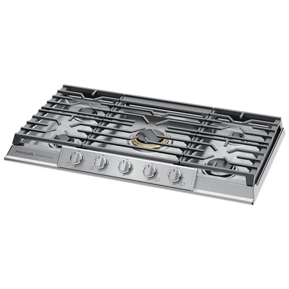 Frigidaire Professional 36" 5-Burner Gas Cooktop (PCCG3680AS) - Stainless Steel