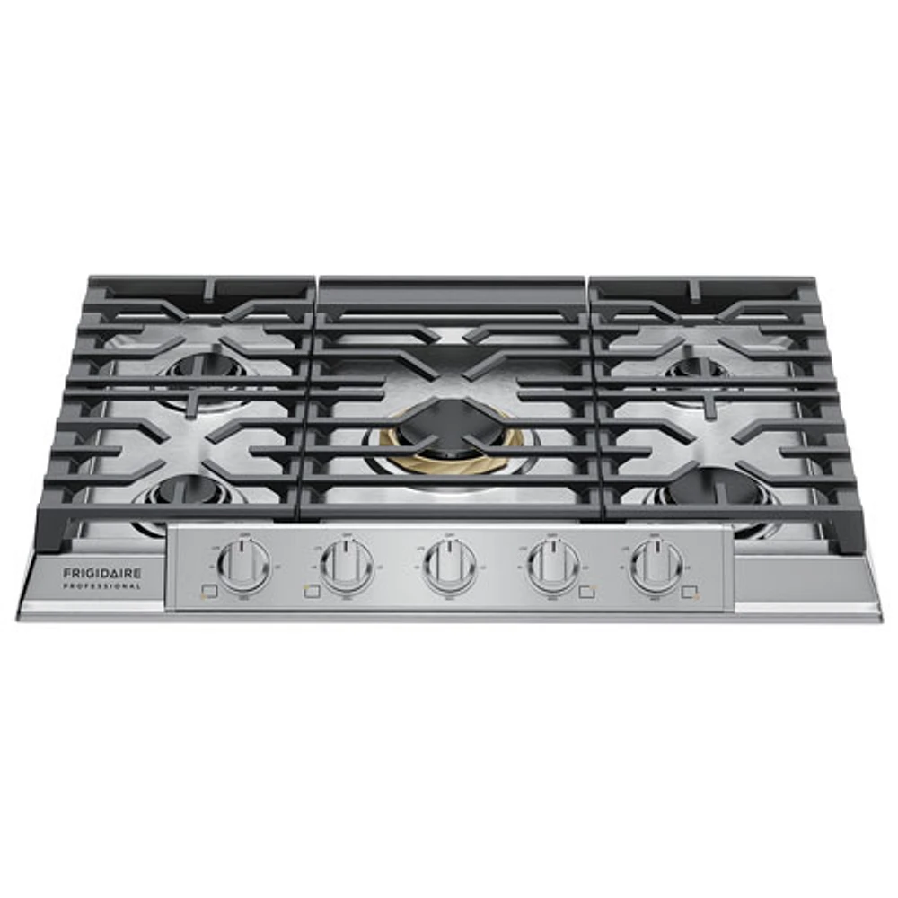 Frigidaire Professional 30" 5-Burner Gas Cooktop (PCCG3080AS) - Stainless Steel