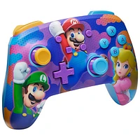 Manette sans fil améliorée de PowerA pour Switch - Splash Heroes