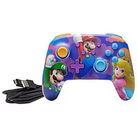 Manette sans fil améliorée de PowerA pour Switch - Splash Heroes