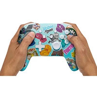 PowerA Enhanced Wireless Controller for Switch - Fortnite Sticker Mania