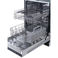 Frigidaire 24" 49dB Built-In Hybrid Tub Dishwasher (FDHP4336AS) - Stainless Steel