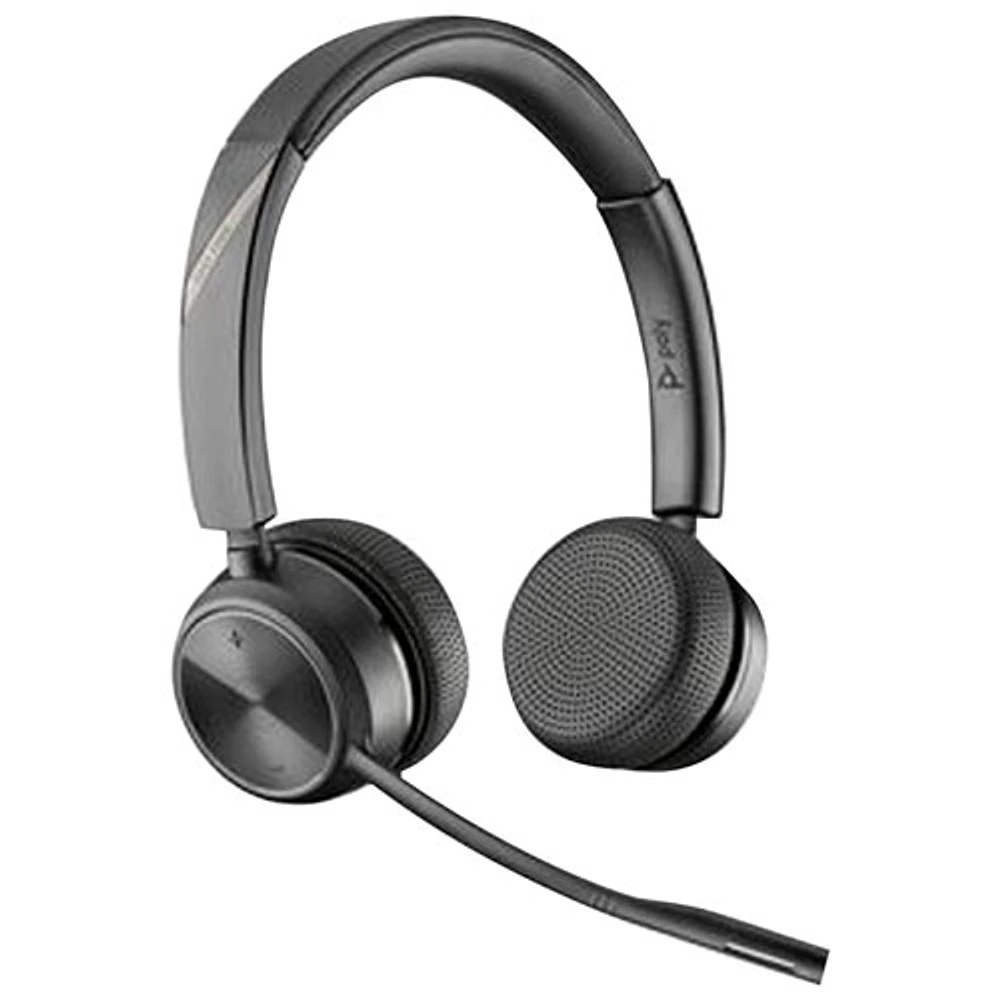 HP Poly Savi 7220 Over-Ear Noise Cancelling Headset - Black