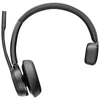 HP Poly Voyager 4310 UC On-Ear Bluetooth Headset - Black