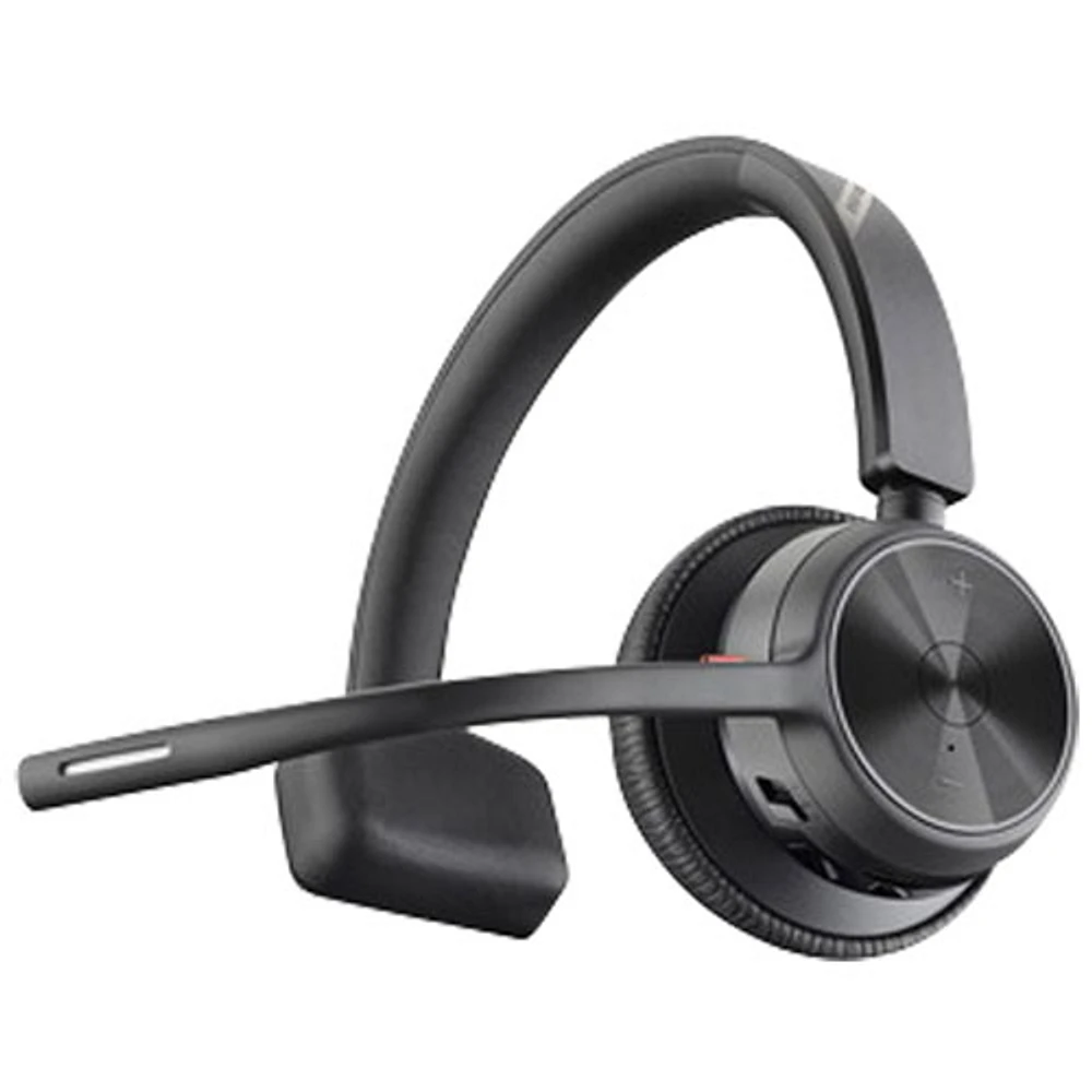 Casque d'écoute sans fil Bluetooth à suppression du bruit Poly Voyager 4310 de HP - Noir