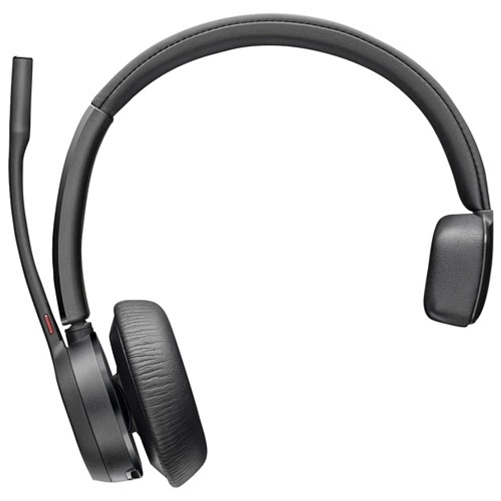 Casque d'écoute sans fil Bluetooth à suppression du bruit Poly Voyager 4310 de HP - Noir