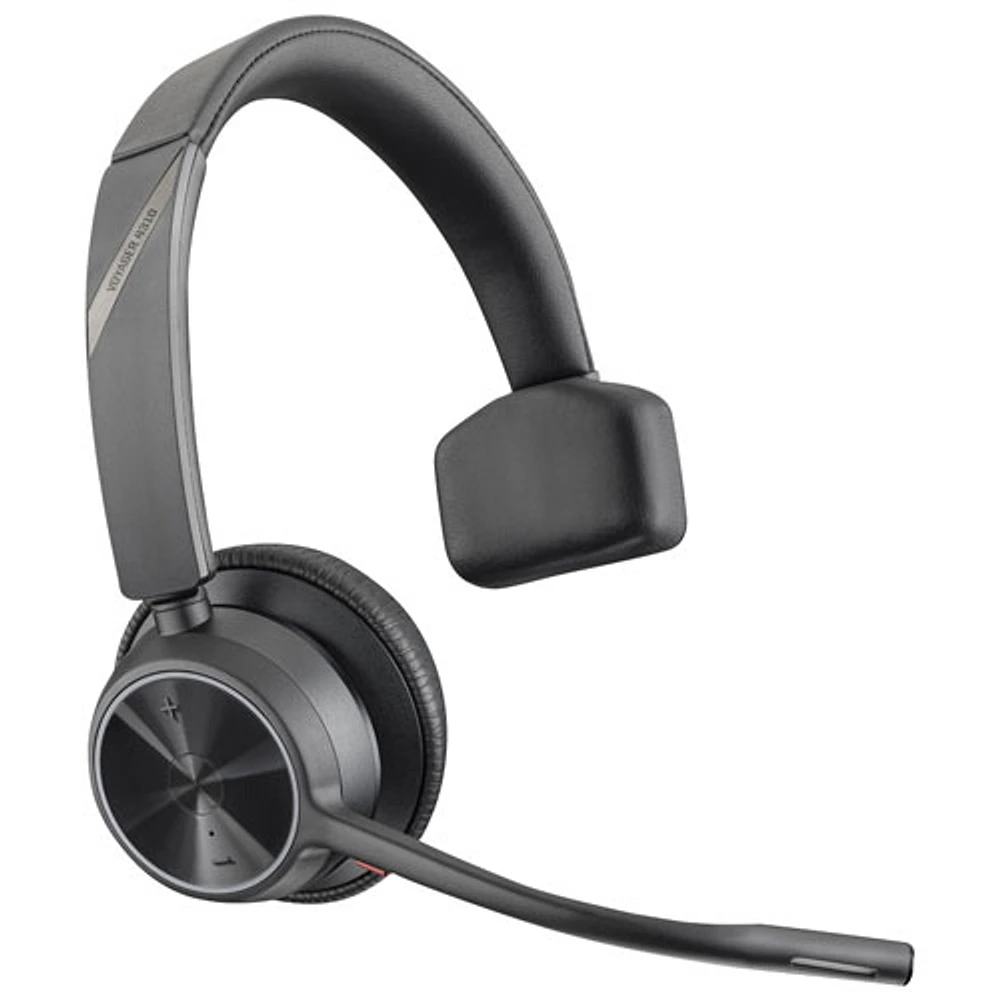 Casque d'écoute sans fil Bluetooth à suppression du bruit Poly Voyager 4310 de HP - Noir