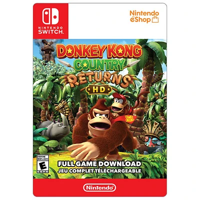 Donkey Kong Country Returns HD (Switch) - Téléchargement numérique