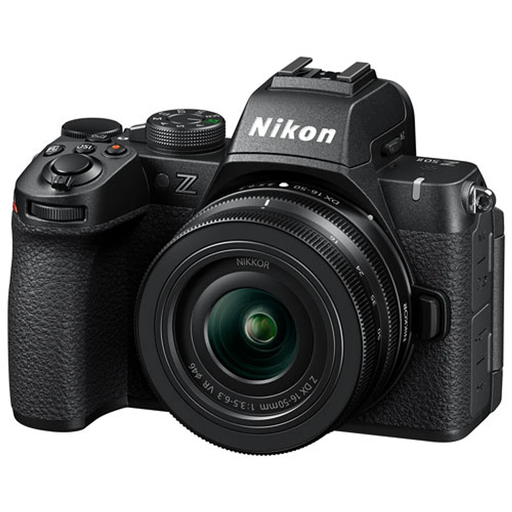 Appareil photo sans miroir Z 50II de Nikon avec objectif Z DC 16-50 mm VR