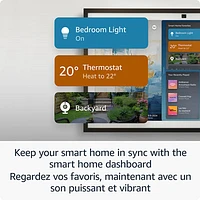 Écran intelligent Echo Show 21 d'Amazon avec Alexa