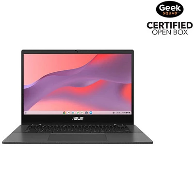 Boîte ouverte - Chromebook à écran tactile de 14 po CM14 Flip d'ASUS (Kompanio 520 de MediaTek/RAM 8 Go/SSD 128 Go/ChromeOS)