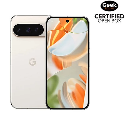 Boîte ouverte - Pixel 9 Pro de 128 Go de Google - Porcelaine - Déverrouillé