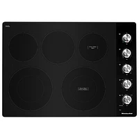Open Box - KitchenAid 30" 5-Element Electric Cooktop (KCES550HSS) - Stainless Steel - Perfect Condition