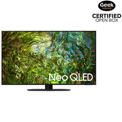 Boîte ouverte - Téléviseur intelligent QLED Tizen HDR Neo 50 po de Samsung (QN50QN90DAFXZC) - -2024 - Noir graphite
