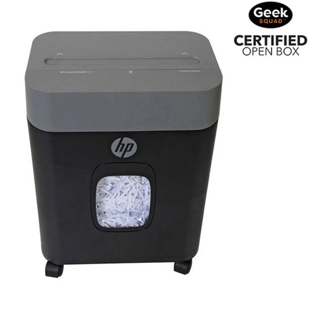 Open Box - HP CC12 12-Sheet Crosscut Shredder (91035F)