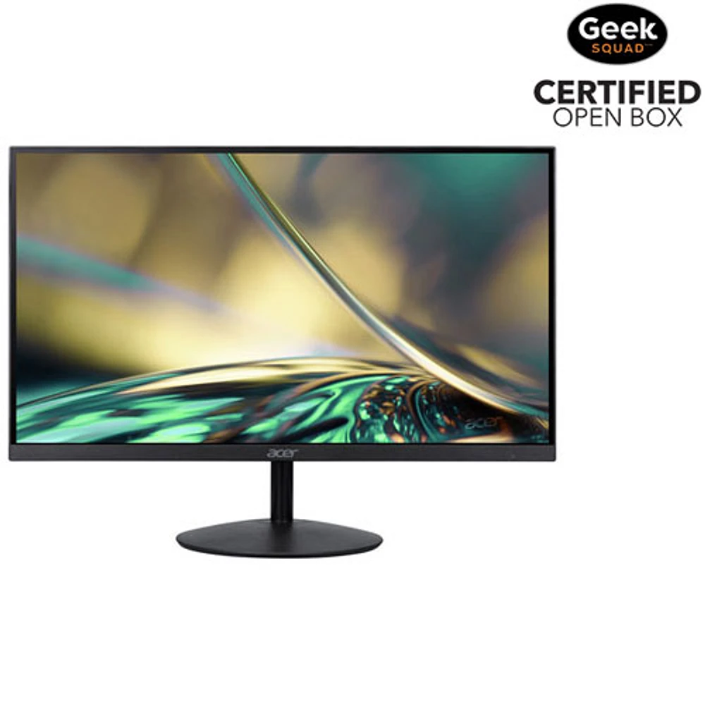 Boîte ouverte - Moniteur de jeu FreeSync DEL IPS HD intégrale 75 Hz de 31,5 po d'Acer avec temps de réponse gris à gris de 1 ms (SA322Q)