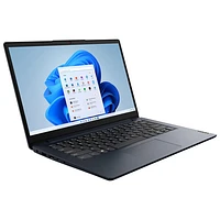Portable de 14 po IdeaPad 1i de Lenovo - Bleu abyssal (Celeron N4500 d'Intel/RAM 4 Go/SSD 128 Go/Windows 11)