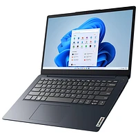 Portable de 14 po IdeaPad 1i de Lenovo - Bleu abyssal (Celeron N4500 d'Intel/RAM 4 Go/SSD 128 Go/Windows 11)