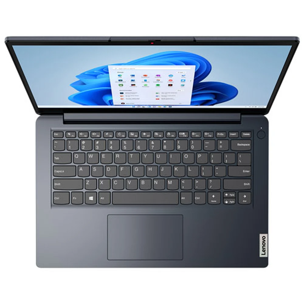 Portable de 14 po IdeaPad 1i de Lenovo - Bleu abyssal (Celeron N4500 d'Intel/RAM 4 Go/SSD 128 Go/Windows 11)