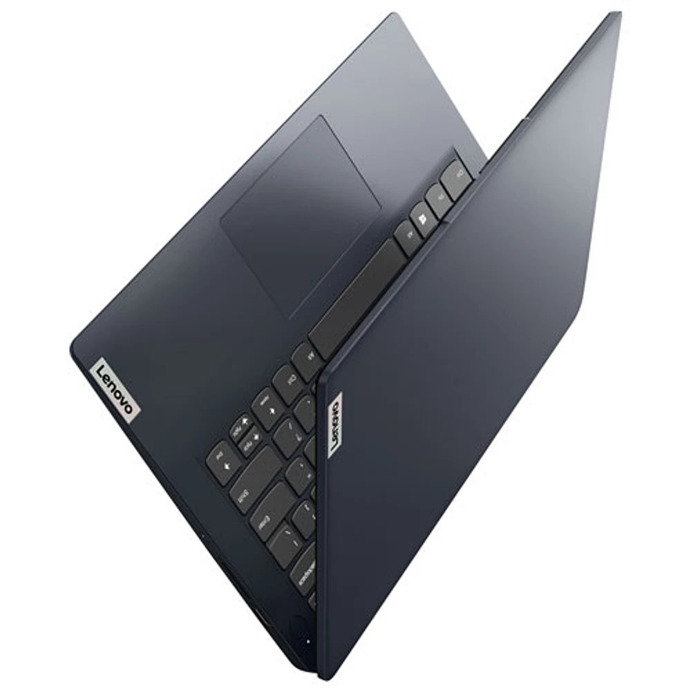 Portable de 14 po IdeaPad 1i de Lenovo - Bleu abyssal (Celeron N4500 d'Intel/RAM 4 Go/SSD 128 Go/Windows 11)