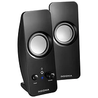 Système de haut-parleurs d'ordinateur 2.0 d'Insignia - Exclusivité Best Buy