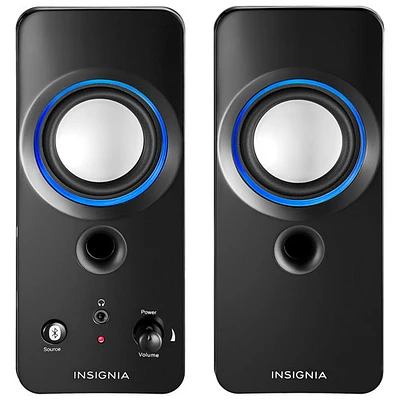 Système de haut-parleurs d'ordinateur Bluetooth 2.0 d'Insignia - Exclusivité Best Buy