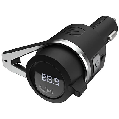 Scosche BTFreq Hands-Free Car Kit with Bluetooth FM Transmitter/Power Delivery (BTFMPD3SR-SP)