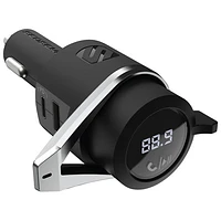 Scosche BTFreq Hands-Free Car Kit with Bluetooth FM Transmitter/Power Delivery (BTFMPD3SR-SP)