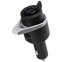 Scosche BTFreq Hands-Free Car Kit with Bluetooth FM Transmitter/Power Delivery (BTFMPD3SR-SP)