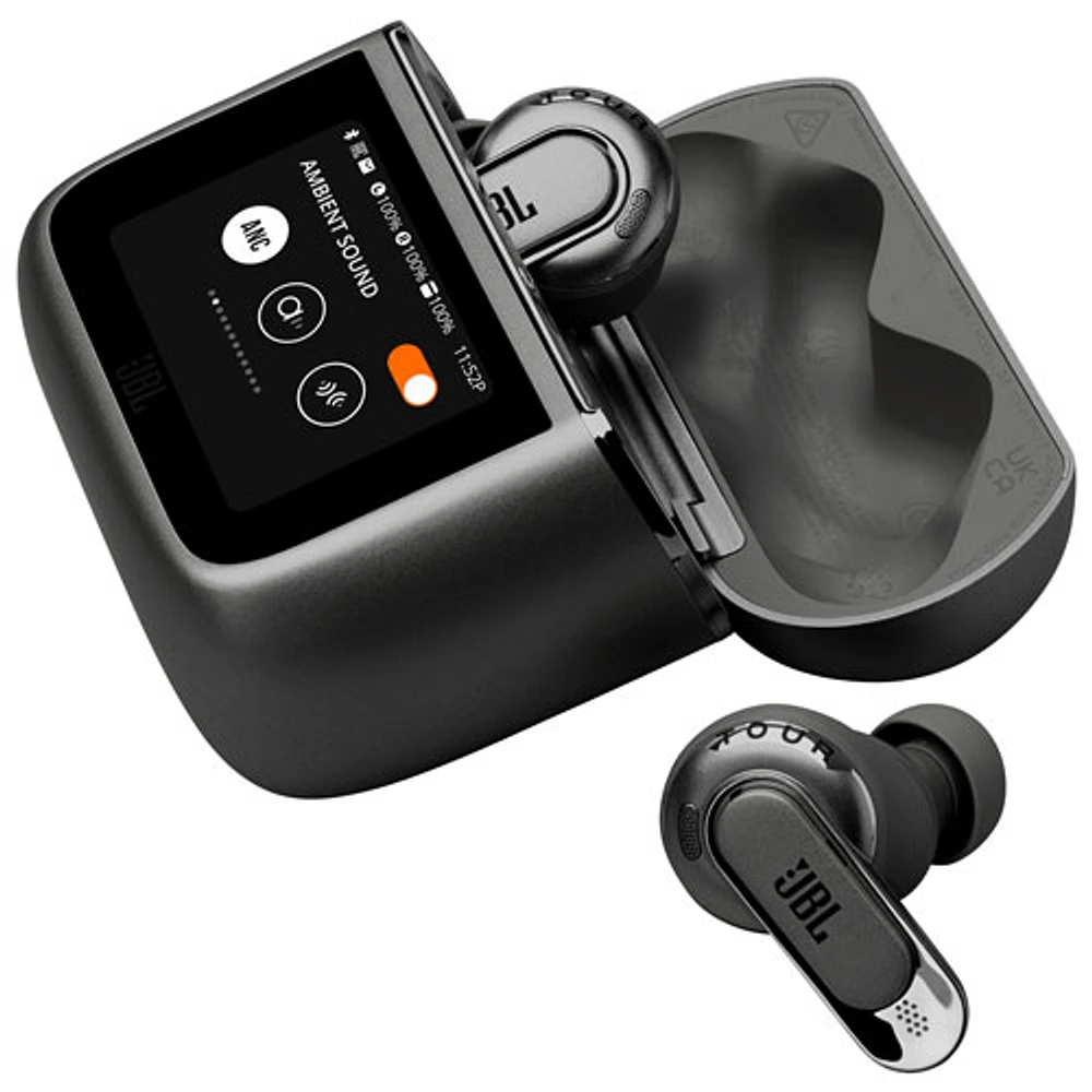 JBL Tour Pro 3 In-Ear Noise Cancelling True Wireless Earbuds - Black