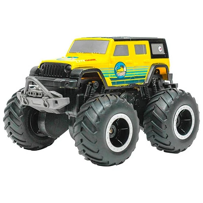 LiteHawk Duck 4WD RC Amphibious Vehicle - Yellow/Black