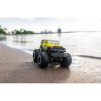 LiteHawk Duck 4WD RC Amphibious Vehicle - Yellow/Black