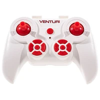 Hélicoptère téléguidé Venturi de LiteHawk - Rouge/Blanc