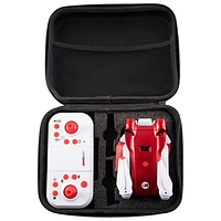 Drone HD Ally de LiteHawk avec caméra - Rouge/Blanc