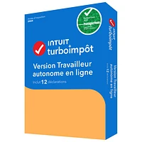 TurboTax Self Employed édition en ligne 2024 (PC/Mac) - 12 déclarations