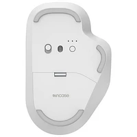 Souris BlueTrack ergonomique Bluetooth d'Incase conçue par Microsoft - Glacier