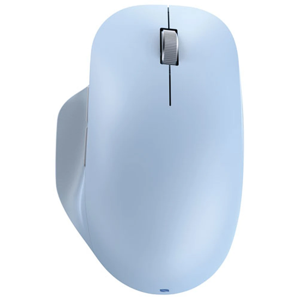 Souris BlueTrack ergonomique Bluetooth d'Incase conçue par Microsoft - Bleu pastel - Exclusivité Best Buy