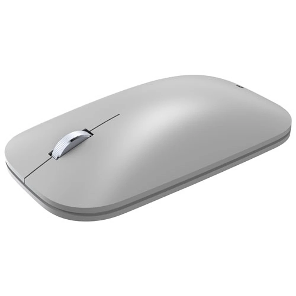 Souris BlueTrack Bluetooth Modern Mobile d'Incase conçue par Microsoft - Platine - Exclusivité Best Buy