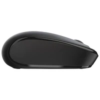 Souris optique sans fil Mobile Mouse 1850 d'Incase conçue par Microsoft - Noir