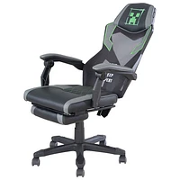 Minecraft Ergonomic High Back Gaming Chair - Grey/Black