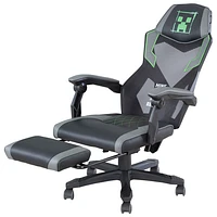 Minecraft Ergonomic High Back Gaming Chair - Grey/Black