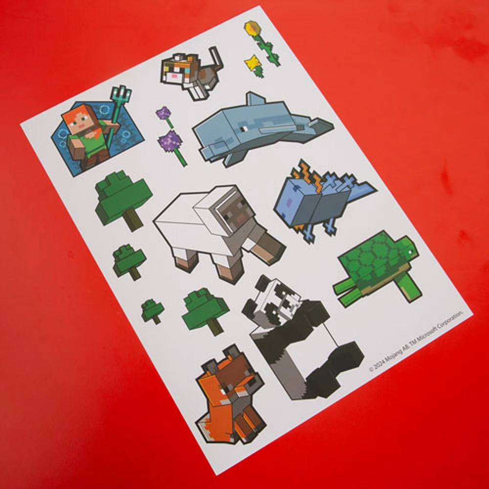 Minecraft Stickers and Wall Clings