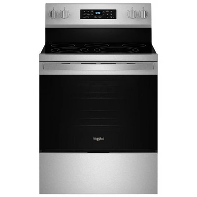 Open Box - Whirlpool 30" 5.3 Cu. Ft. Fan Convection Electric Air Fry Range