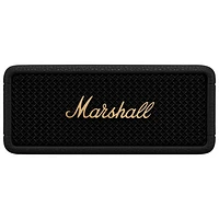 Marshall Emberton III Bluetooth Wireless Speaker - Black/Brass