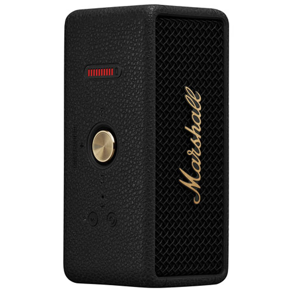 Haut-parleur sans fil Bluetooth Emberton III de Marshall - Noir/Laiton